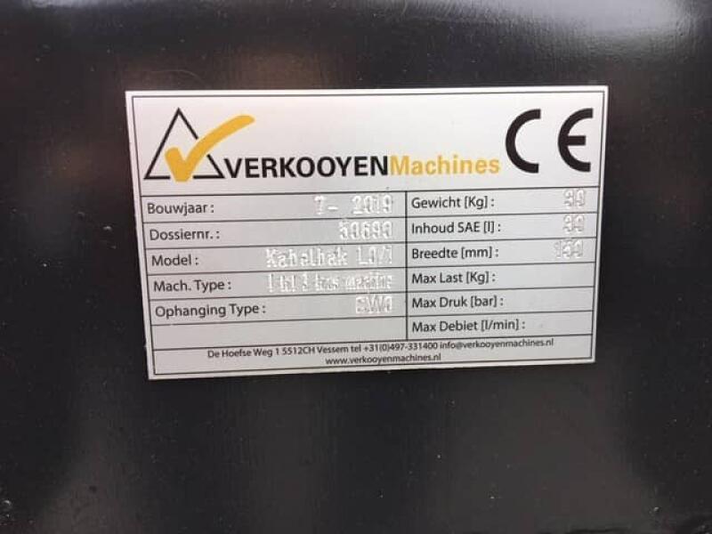 2026 VM-CK Banaanbak / Kabelbak 15cm CW05 ADV331 | Aanbouwdelen | Graafbak