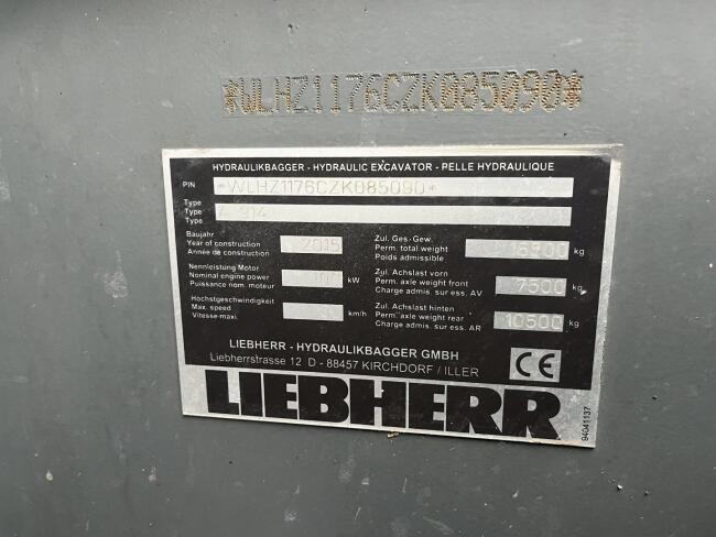 2015 Liebherr A914-Li VK7832 | Graafmachine | Mobiele graafmachine