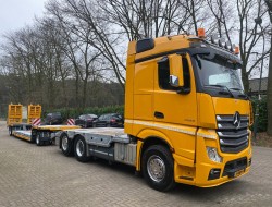 2014 Mercedes Actros 2563 6x2 + extendable lowloader DV923 | Transport | Vrachtwagen