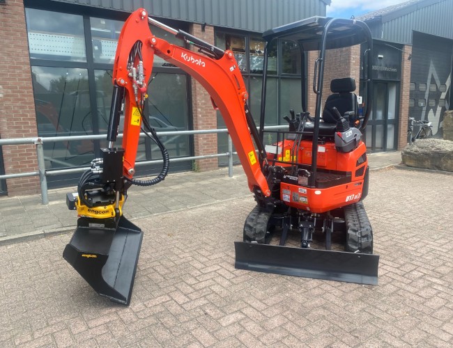 2023 Kubota U17-3 Alpha Hi-Spec+  + Engcon EC02 ADV343 | Graafmachine | Minigraver