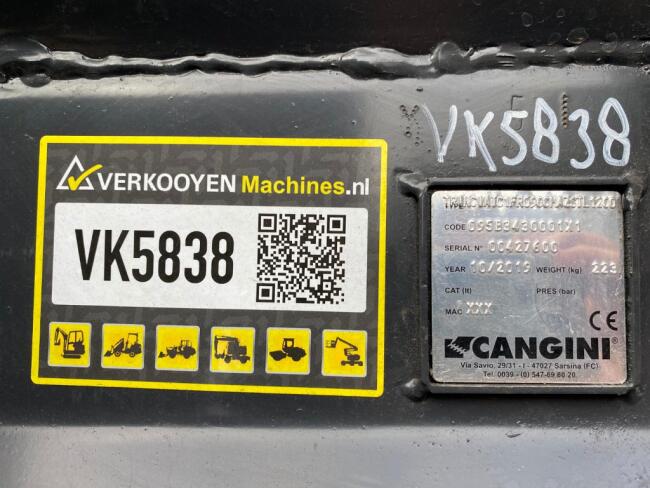 2026 Cangini Benne TC1F-120 Klepelmaaier Giant / Norcar ADV1125 | Aanbouwdelen | Klepelmaaier