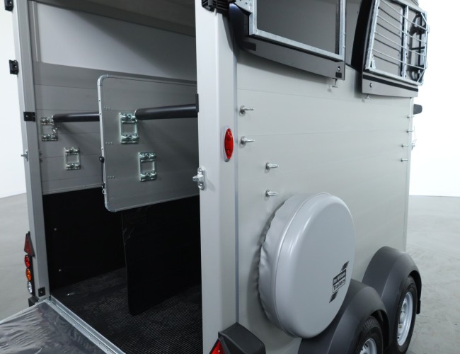 1 Ifor Williams HBX511 2 paards trailer - Voorlosser RH VT573 | Aanhangwagen | Paardentrailer