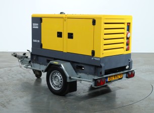 2016 Atlas Copco QAS 30 Diesel Generator / Aggregaat 30kVA 400V- 50Hz