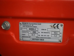 2019 Kubota KX030-4 VK9923 | Graafmachine | Minigraver