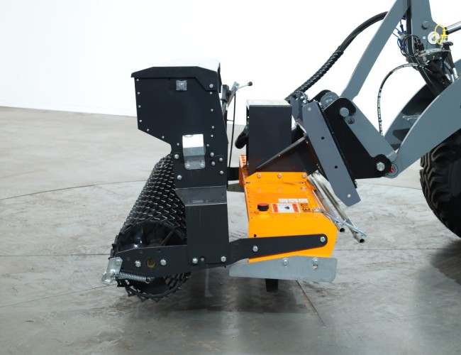 2024 Giant Rotorkopeg 170cm incl graszaaibak en gaasrol (30ltr) VK9949 | Aanbouwdelen | Grondfrees