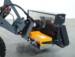 2024 Giant Rotorkopeg 170cm incl graszaaibak en gaasrol (30ltr) VK9949 | Aanbouwdelen | Grondfrees