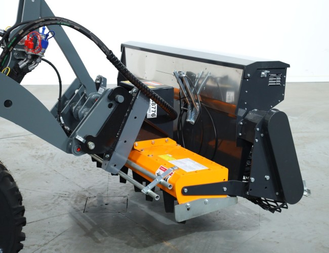 2024 Giant Rotorkopeg 170cm incl graszaaibak en gaasrol (30ltr) VK9949 | Aanbouwdelen | Grondfrees