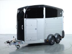 2025 Ifor Williams HBX506 2 paards trailer - Voorlosser RH (zilver) VT727 | Aanhangwagen | Paardentrailer
