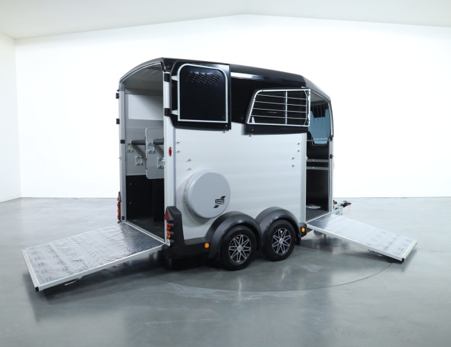 2025 Ifor Williams HBX511 2 paards trailer - Voorlosser RH VT727 | Aanhangwagen | Paardentrailer