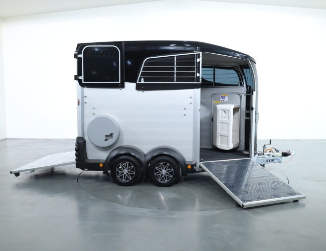 2025 Ifor Williams HBX511 2 paards trailer - Voorlosser RH VT727 | Aanhangwagen | Paardentrailer