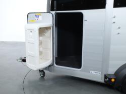 2025 Ifor Williams HBX506 2 paards trailer - Voorlosser RH (zilver) VT727 | Aanhangwagen | Paardentrailer