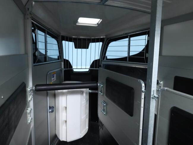 2025 Ifor Williams HBX506 2 paards trailer - Voorlosser RH (zilver) VT727 | Aanhangwagen | Paardentrailer