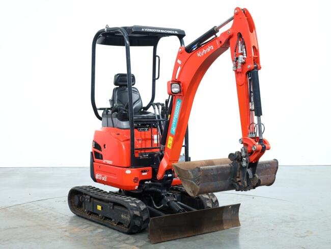 2024 Kubota U17-3 Alpha Hi-Spec+ VV1466 | Graafmachine | Minigraver