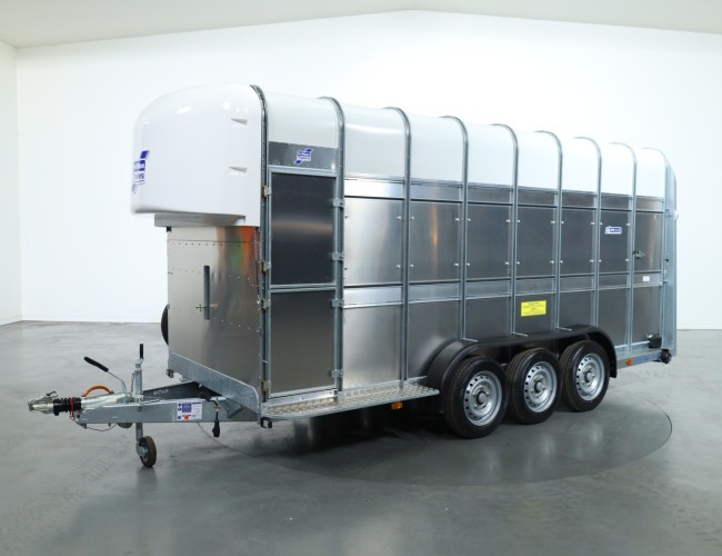 2025 Ifor Williams TA510 16x7 (497x178x212cm) Dubbeldeks Schapentrailer 3-asser VT761 | Aanhangwagen | Veetrailer