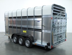 2025 Ifor Williams TA510 16x7 (497x178x212cm) Dubbeldeks Schapentrailer 3-asser VT761 | Aanhangwagen | Veetrailer