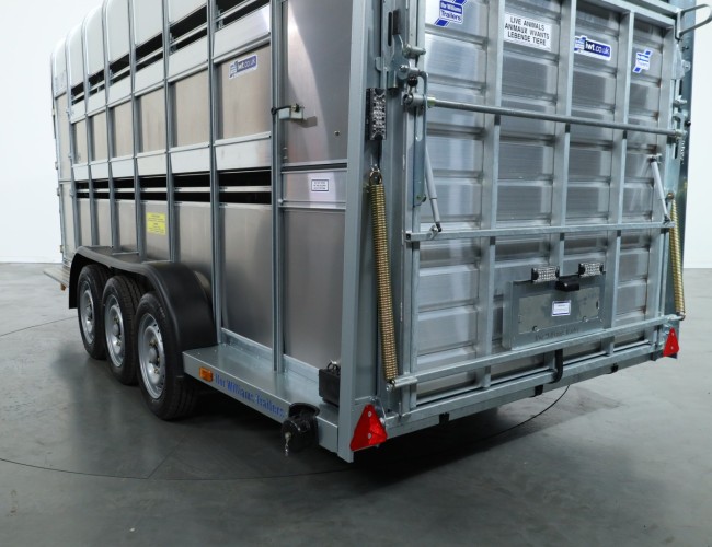 2025 Ifor Williams TA510 16x7 (497x178x212cm) Dubbeldeks Schapentrailer 3-asser VT761 | Aanhangwagen | Veetrailer