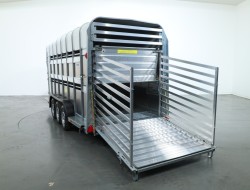 2025 Ifor Williams TA510 16x7 (497x178x212cm) Dubbeldeks Schapentrailer 3-asser VT761 | Aanhangwagen | Veetrailer