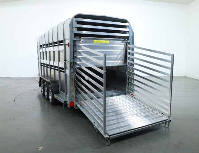 2025 Ifor Williams TA510 16x7 (497x178x212cm) Dubbeldeks Schapentrailer 3-asser VT761 | Aanhangwagen | Veetrailer