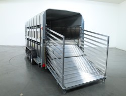 2025 Ifor Williams TA510 16x7 (497x178x212cm) Dubbeldeks Schapentrailer 3-asser VT761 | Aanhangwagen | Veetrailer