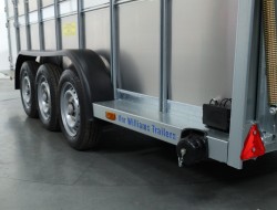 2025 Ifor Williams TA510 16x7 (497x178x212cm) Dubbeldeks Schapentrailer 3-asser VT761 | Aanhangwagen | Veetrailer