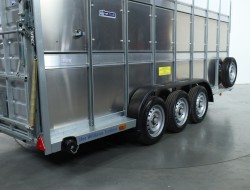 2025 Ifor Williams TA510 16x7 (497x178x212cm) Dubbeldeks Schapentrailer 3-asser VT761 | Aanhangwagen | Veetrailer