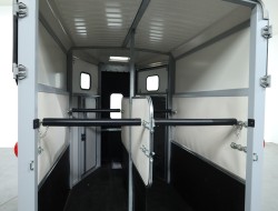 2025 Ifor Williams HB506 Paardentrailer 2 paards (zwart) VT776 | Aanhangwagen | Paardentrailer