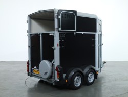 2025 Ifor Williams HB506 Paardentrailer 2 paards (zwart) VT776 | Aanhangwagen | Paardentrailer