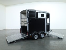 2025 Ifor Williams HB506 Paardentrailer 2 paards (zwart) VT776 | Aanhangwagen | Paardentrailer
