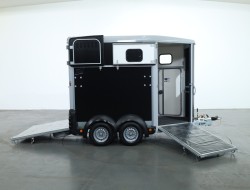 2025 Ifor Williams HB506 Paardentrailer 2 paards (zwart) VT776 | Aanhangwagen | Paardentrailer
