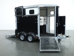 2025 Ifor Williams HB506 Paardentrailer 2 paards (zwart) VT776 | Aanhangwagen | Paardentrailer