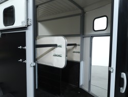 2025 Ifor Williams HB506 Paardentrailer 2 paards (zwart) VT776 | Aanhangwagen | Paardentrailer