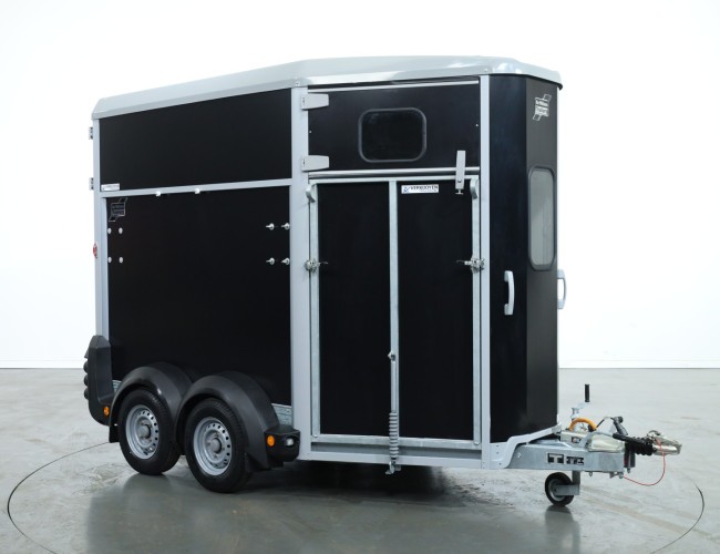 2025 Ifor Williams HB506 Paardentrailer 2 paards (zwart) VT776 | Aanhangwagen | Paardentrailer
