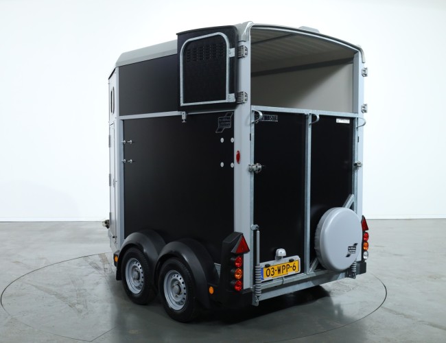 2025 Ifor Williams HB506 Paardentrailer 2 paards (zwart) VT776 | Aanhangwagen | Paardentrailer