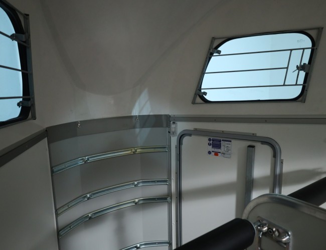 Ifor Williams HBEco 506 Paardentrailer 2-paards (zilver) VT778 | Aanhangwagen | Paardentrailer