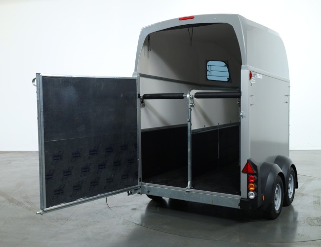 Ifor Williams HBEco 506 Paardentrailer 2-paards (zilver) VT778 | Aanhangwagen | Paardentrailer
