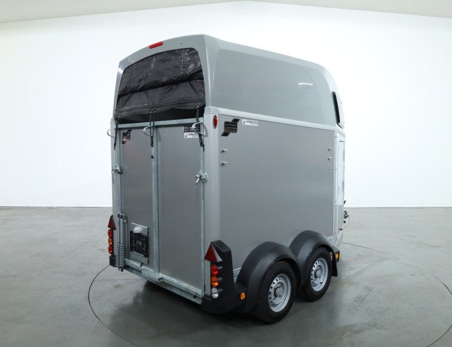 Ifor Williams HBEco 506 Paardentrailer 2-paards (zilver) VT778 | Aanhangwagen | Paardentrailer