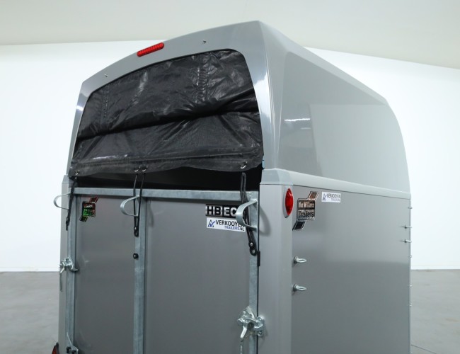 Ifor Williams HBEco 506 Paardentrailer 2-paards (zilver) VT778 | Aanhangwagen | Paardentrailer