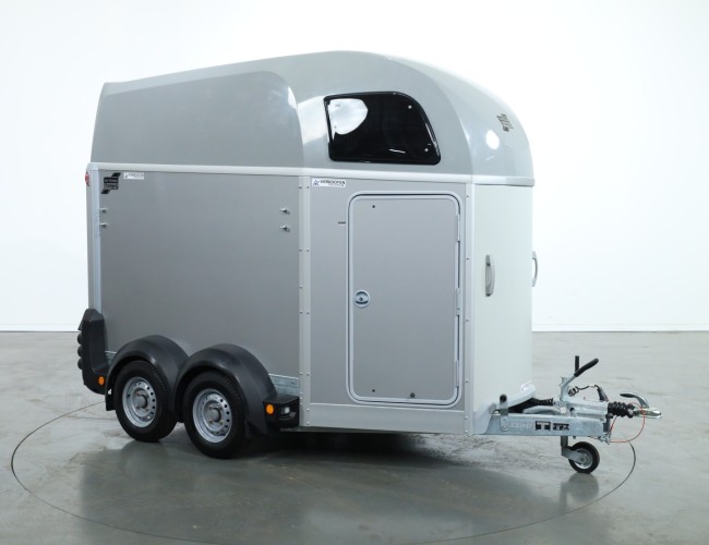 Ifor Williams HBEco 506 Paardentrailer 2-paards (zilver) VT778 | Aanhangwagen | Paardentrailer