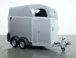 Ifor Williams HBEco 506 Paardentrailer 2-paards (zilver) VT778 | Aanhangwagen | Paardentrailer