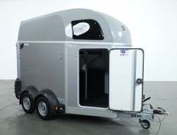 Ifor Williams HBEco 506 Paardentrailer 2-paards (zilver) VT778 | Aanhangwagen | Paardentrailer