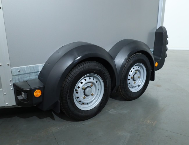 Ifor Williams HBEco 506 Paardentrailer 2-paards (zilver) VT778 | Aanhangwagen | Paardentrailer
