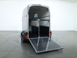 Ifor Williams HBEco 506 Paardentrailer 2-paards (zilver) VT778 | Aanhangwagen | Paardentrailer
