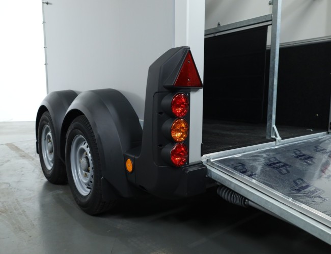 Ifor Williams HBEco 506 Paardentrailer 2-paards (zilver) VT778 | Aanhangwagen | Paardentrailer