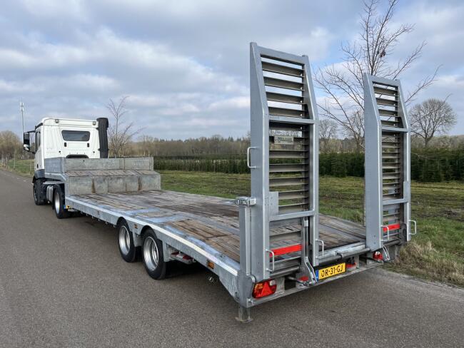 2018 Mercedes Benz Actros 1836 + Veldhuizen P48-2 Semi Dieplader (22-ton) VT798 | Transport | Vrachtwagen