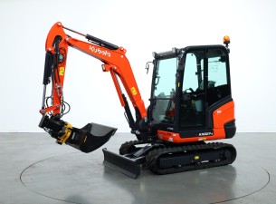 2025 Kubota KX027-4 Hi Spec + Engcon EC02 S30-S30 afneembaar