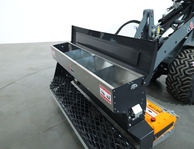 2025 Giant Rotorkopeg 170cm incl graszaaibak en gaasrol (30ltr) VK10426 | Aanbouwdelen | Grondfrees