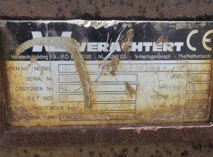 2001 Verachtert Slotenbak