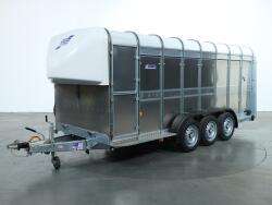 2026 Ifor Williams TA510 16x6 (497x178x182cm) Veetrailer 3-asser VT1020 | Aanhangwagen | Veetrailer