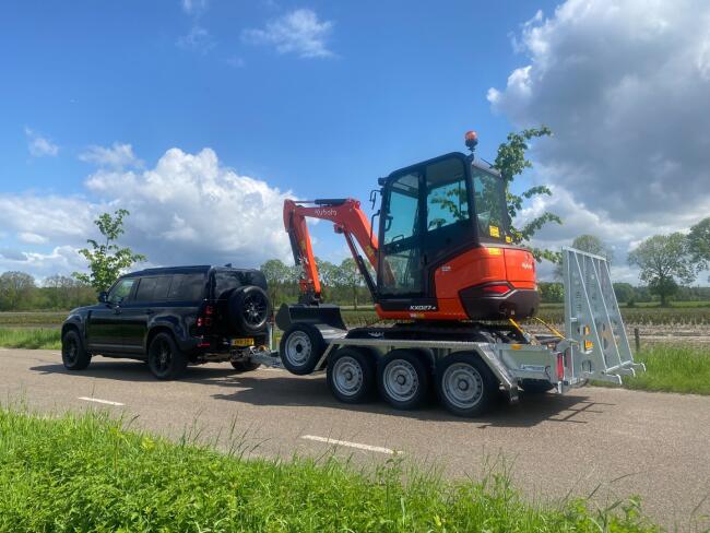 2026 Ifor Williams GP126 Klep 3-asser VK10830 | Aanhangwagen | Machinetransporter