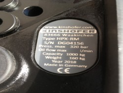 2018 Kinshofer HPX RM CW10 Sorteergrijper (zonder rotator) VK4572 | Aanbouwdelen | Sloop/Sorteerknijper